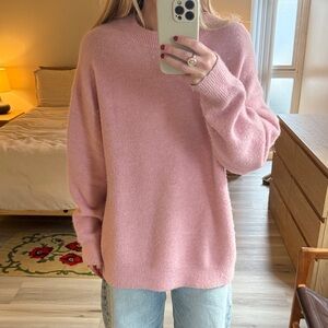 Zara Cozy Pink Women's Sweater